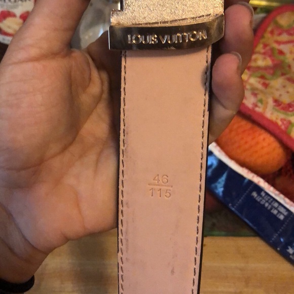 Louis Vuitton Belt Brown 